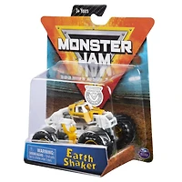Monster Jam, Monster truck authentique Earth Shaker en métal moulé à l'échelle 1:64, série Training Trucks