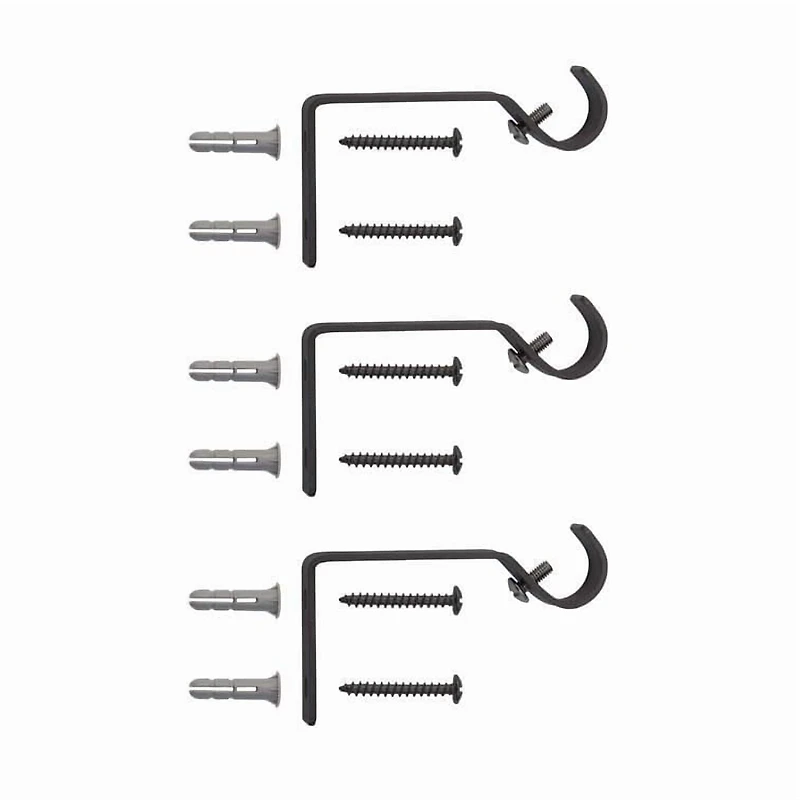 Mainstays 48 in. - 86 in. Curtain Rod, 1/2 in. Diameter