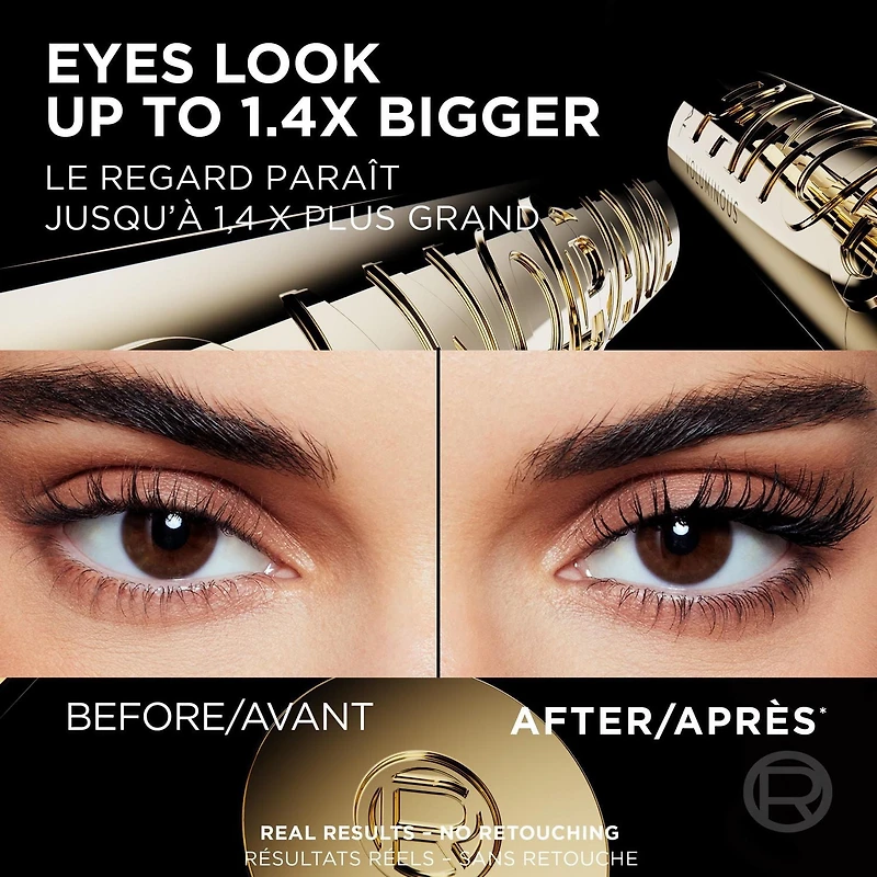 L'Oreal Paris Mascara Voluminous Panorama Regard jusqu'à 1.4x plus grand