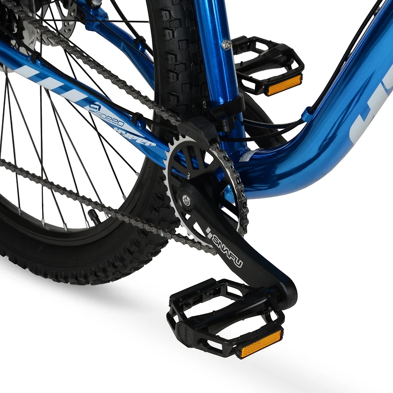 Hyper Bicycles 29” Explorer Mountain Bike, Adults 14+ Years, Hard Tail, Blue, 29" EXPLORER BLUE