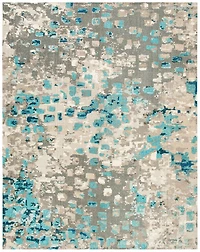 SAFAVIEH Madison Candelario Abstract Polka Dots Area Rug