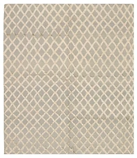 ECARPETGALLERY 8'4" x 9'10" Carved Cambridge Hand Made Area Rug for Living Room, Dining Room and Bedroom in Yellow