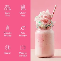 Skinny Mixes Sugar-Free Cotton Candy Syrup: Calorie-Free Delight with 0g Net Carbs