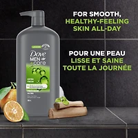 Dove Men+Care Refreshing Extra Fresh Body and Face Wash with 24-Hour Nourishing Micromoisture Technology Body Wash for Men, 950mL