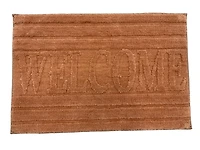 Tapis de bain en microfibre Home Decor Inc. Collection Naples – 50,8 x 76,2 cm, marron, doux et absorbant