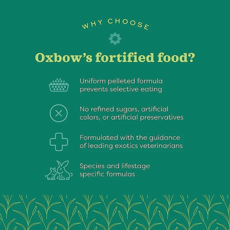 Oxbow Essentials Nourriture pour Cobaye Âgé, 8lb