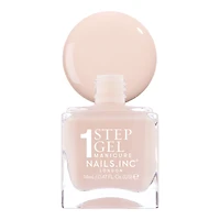 Nails Inc It's Topless Renee 1 Step Gel Manicure Nail Polish, 1 Step Gel Manicure Nail Polish