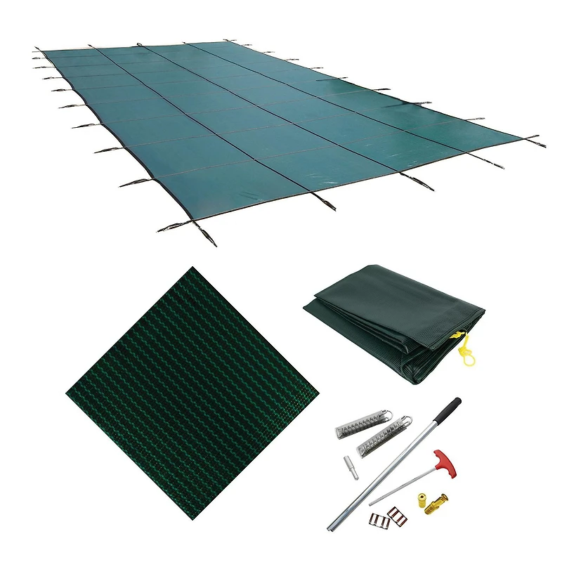Blue Wave 18-ft x 36-ft Rectangular In Ground Pool Safety Cover