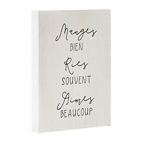 Dessus de boîte artistique "Bien beaucoup"