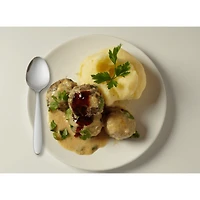 Cuillères à soupe pour adulte en acier inoxydable Mainstays Breck, lot de 3 pièces, argentées