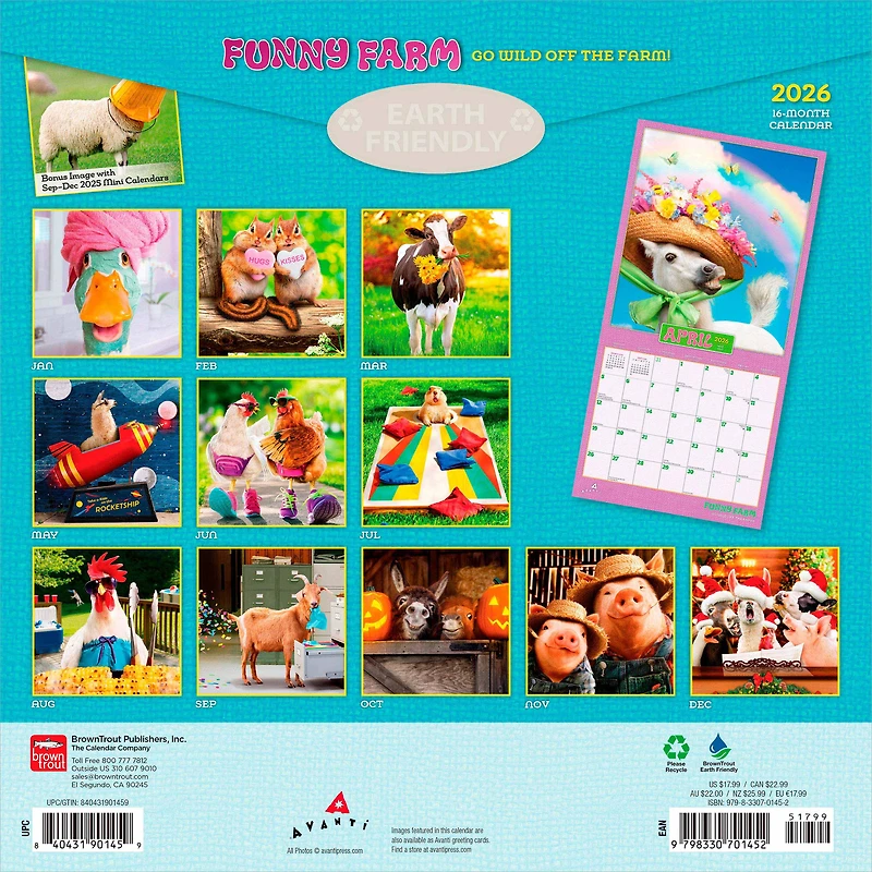 Avanti Funny Farm 2026 Carré DÉJOUER