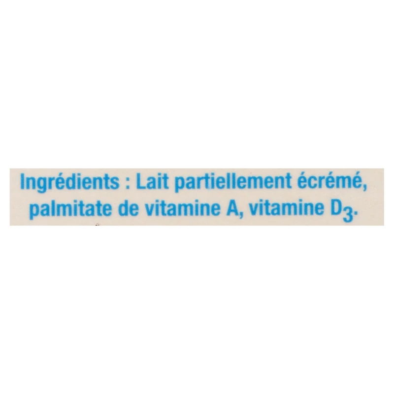 Lait partiellement écrémé à 2 % M.G. de Brum's