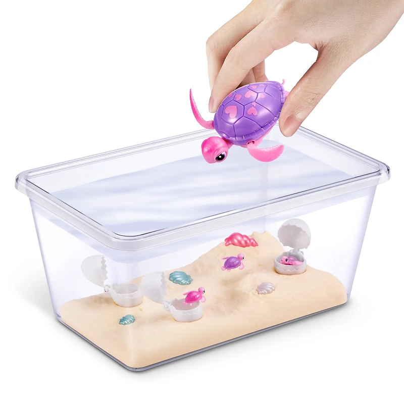 Pets Alive Mama Turtle Surprise by ZURU, Robot Toy Pet Turtle