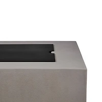 Real Flame Couvercle de brûleur Rectangle Estes en Aluminium