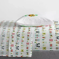 Minecraft Belle Journée Ensemble de Draps 3-Pièces pour Lit 1 Place, 100 % Polyester