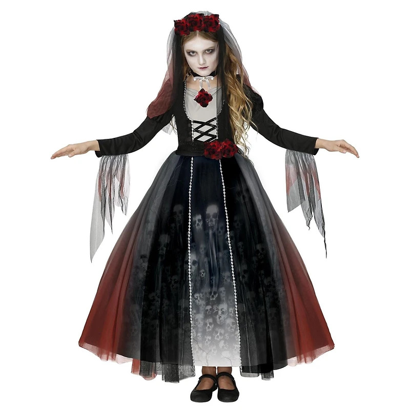 PARTYHOLIC ZOMBIE BRIDE COSTUME LARGE