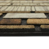 Mohawk Home – Tapis d’entrée multicolore Drifted Nature, 46 x 76 cm (1 pi 6 po x 2 pi 6 po)
