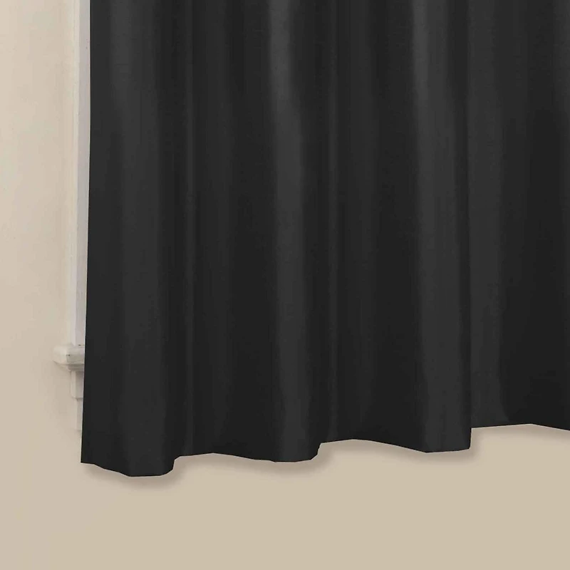 Mainstays Faux Silk Drapery Grommet Window Panel, 1 Panel