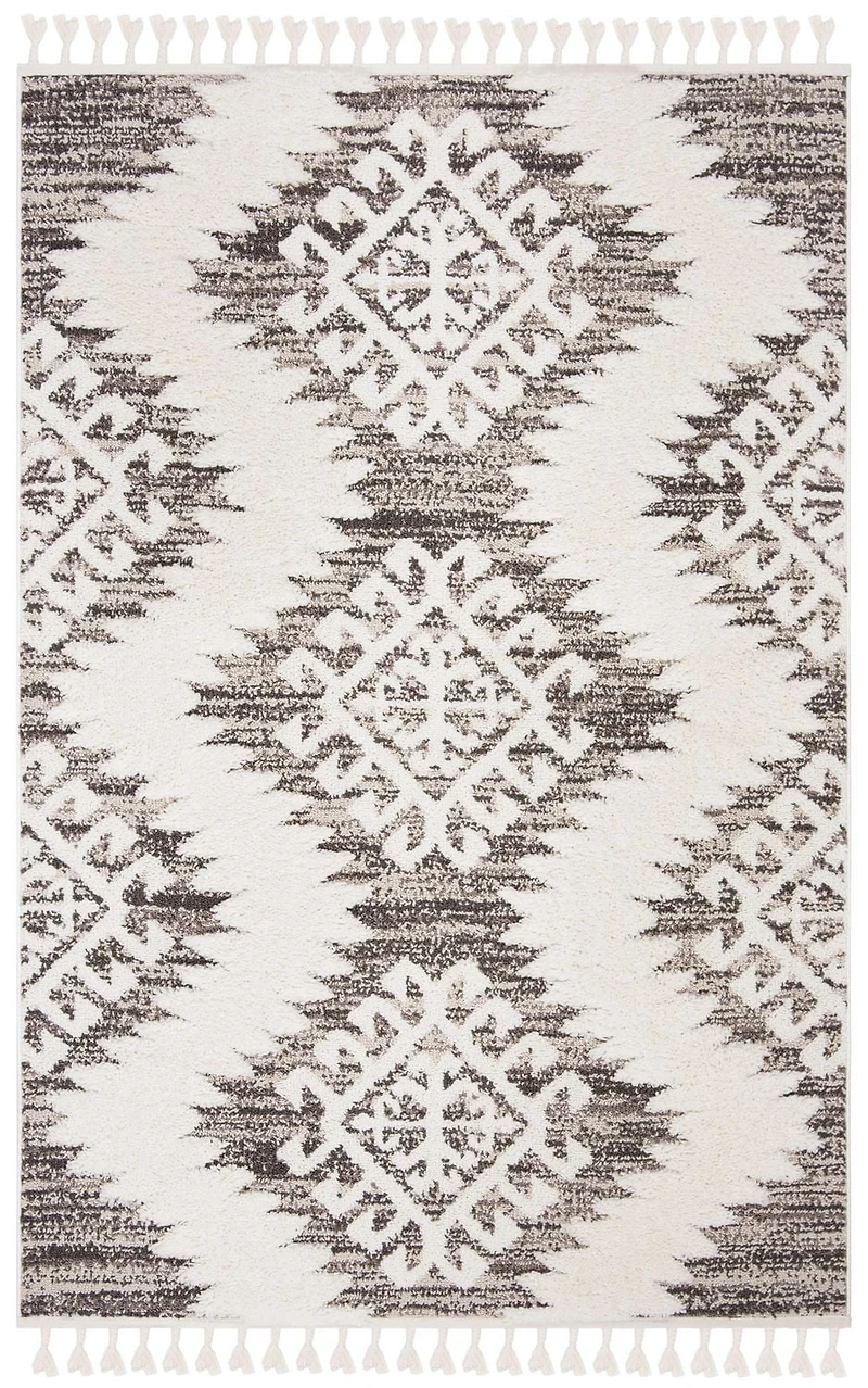 Safavieh Moroccan Tassel Desmond Tapis Géométrique Shag