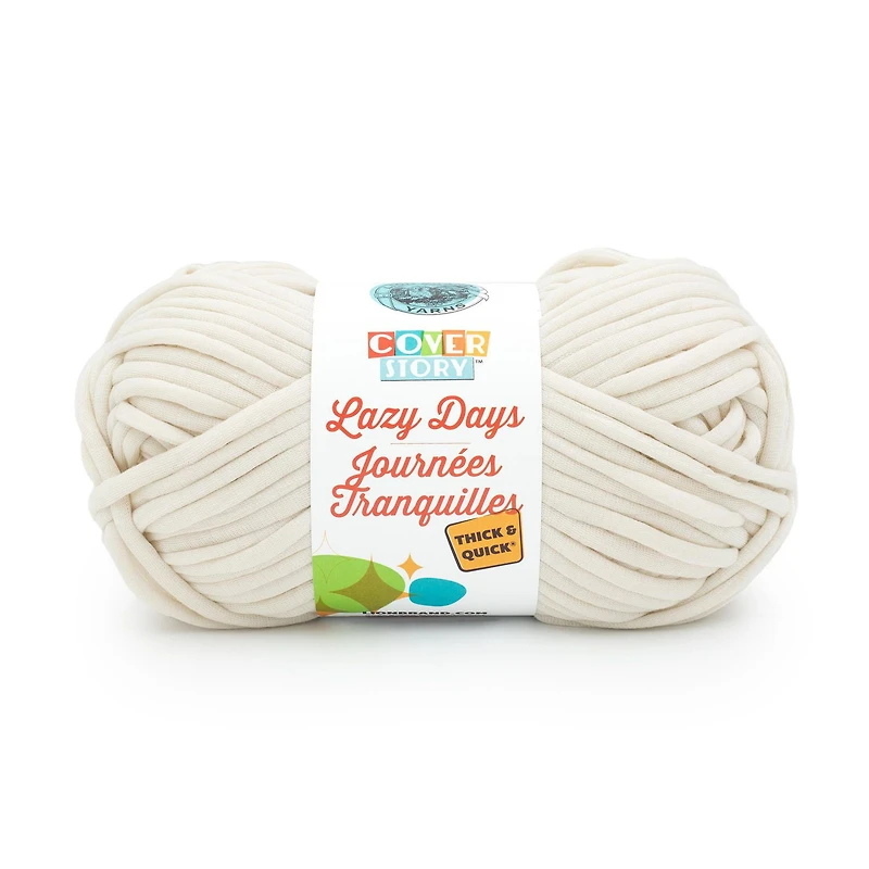 Fil Lion Cover Story Lazy Days Thick & Quick #6 Super Bulky Fil de Polyester 250g/144m 1 Pelote