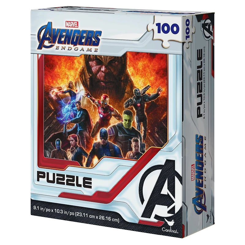 Avengers, Puzzle de 100 pièces, pour les familles et les enfants à partir de 4 ans