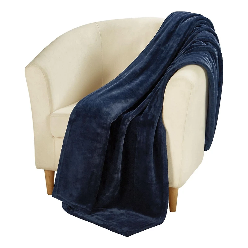 Couverture en velours pelucheux hometrends