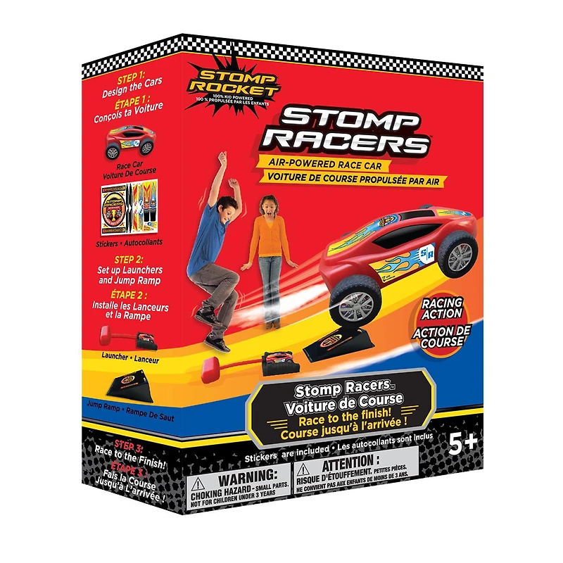 Stomp Rocket Stomp Racer (One Car)