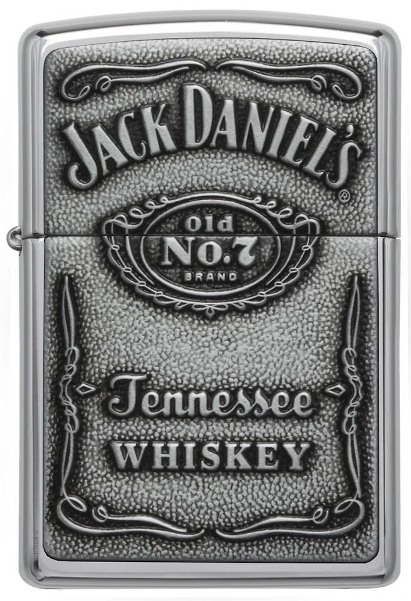 Zippo Jack Daniel’s Label-Pewter Emblem (250JD.427)