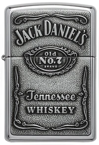 Zippo Jack Daniel’s Label-Pewter Emblem (250JD.427)