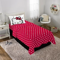 Hello Kitty " Big Bow Energy" Twin Sheet Set
