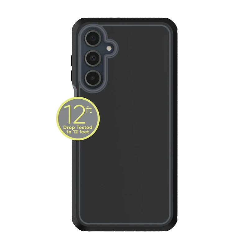 onn. Slim Rugged Case for Samsung Galaxy A16 5G - Black, onn. Slim Rugged Case A16 Blk