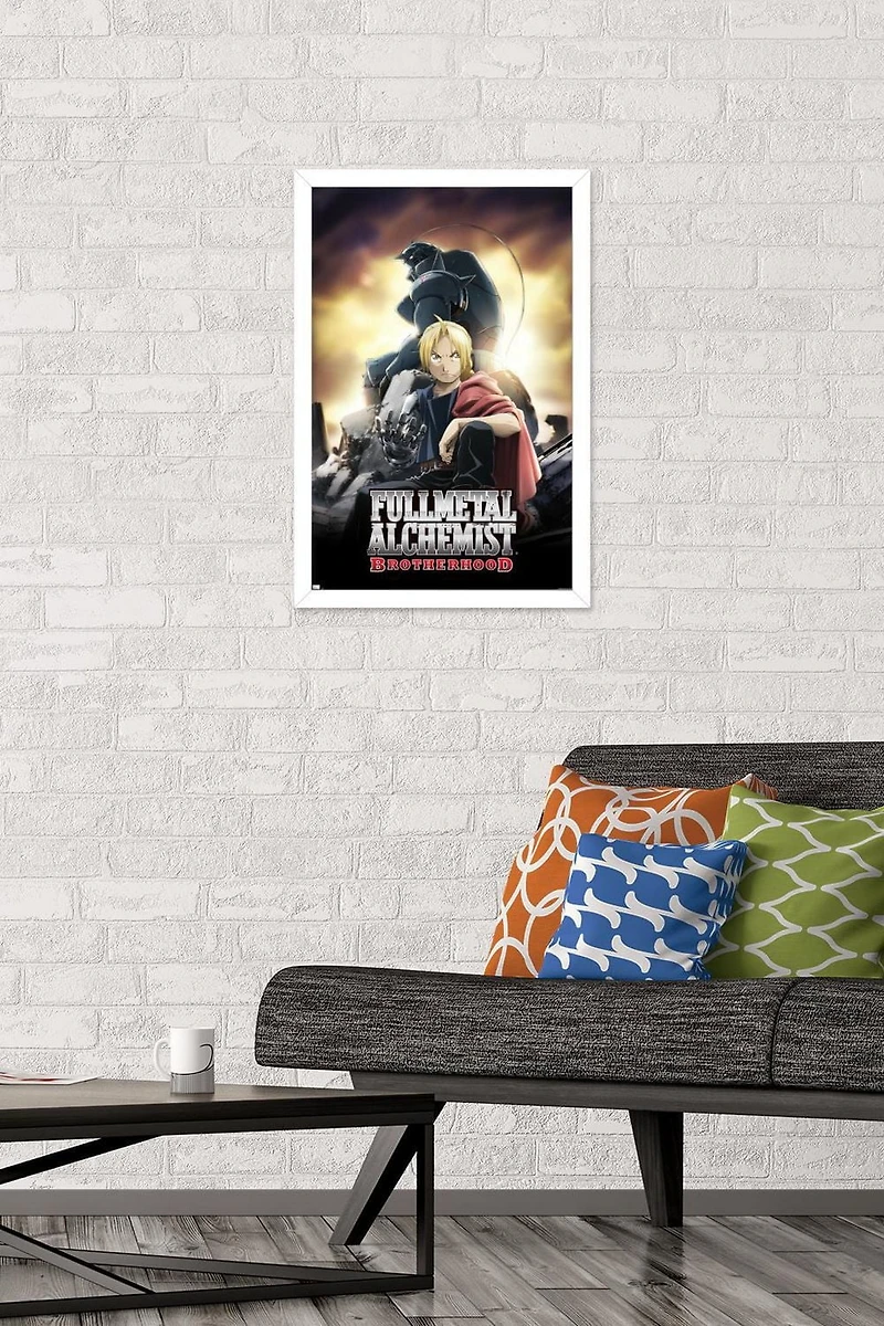 Fullmetal Alchemist: Brotherhood - Key Art 1 Wall Poster, 22.375" x 34"