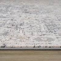 Rug Branch Atlas Classic Indoor Area Rug, Grey Beige, Oriental - Living Room, Bedroom, Dining Room, and Kitchen