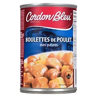 Boulettes de Poulet avec patates