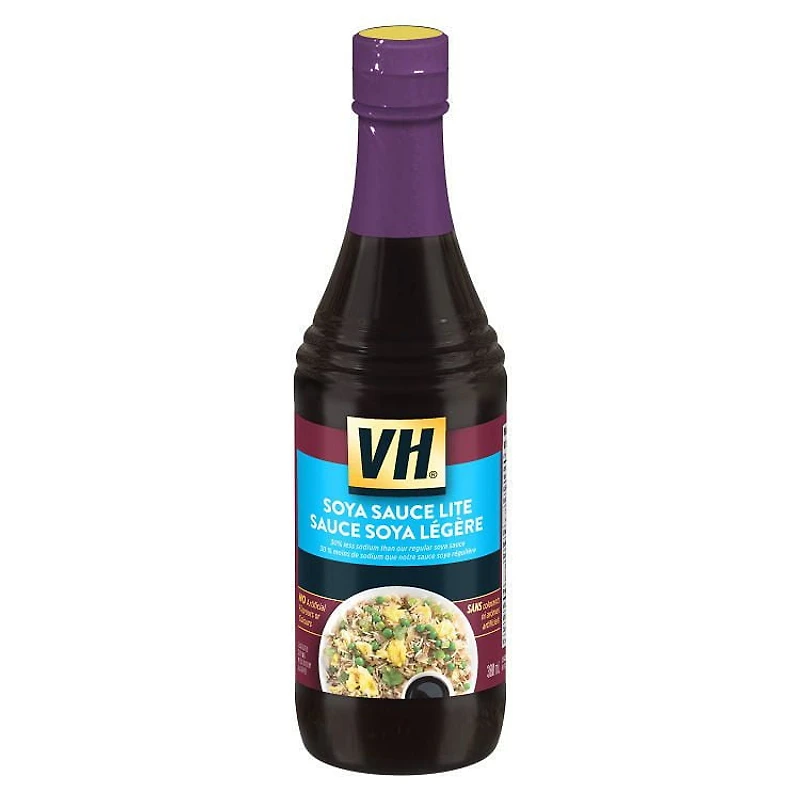 VH Gluten Free Soya Sauce Lite With 30% Less Sodium, 380mL