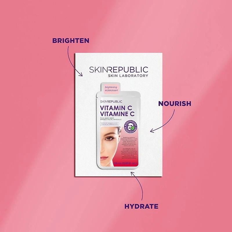 Skin Republic Brightening Vitamin C Face Mask