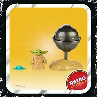 Star Wars Retro Collection, figurine articulée The Child de collection de 9,5 cm, The Mandalorian avec accessoires, pour enfants, dès 4 ans