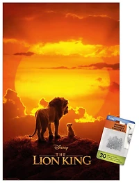 Disney The Lion King - Mufasa And Simba Wall Poster, 22.375" x 34"