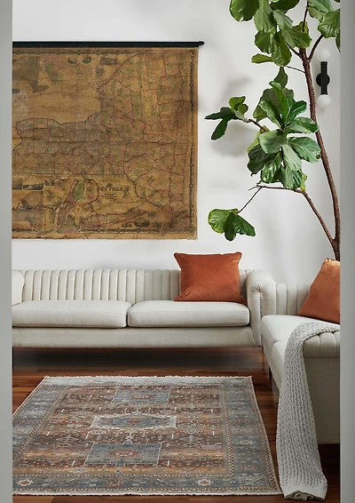 ECARPET Dulce 5'0" x 7'9" Tapis pour Salon, Chambre, Salle A Manger, Entrée, Couloir et Plus Encore.