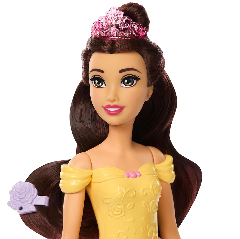 Disney-Coffret Princesse Belle et son chien à toiletter-avec baignoire
