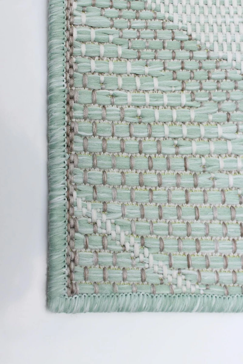 ECARPET Tapis d'Extérieur pour Patio, Terrasse, Jardin, Camping, Imperméable