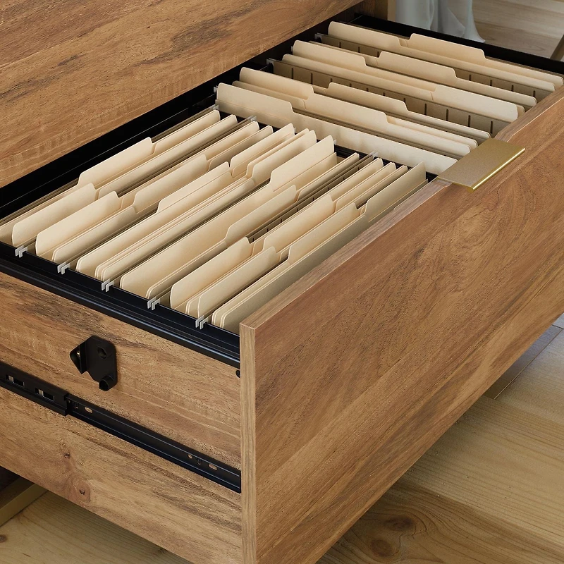 Sauder® Collection International Lux Classeur latéral, Finition Sindoori Mango®, 428211