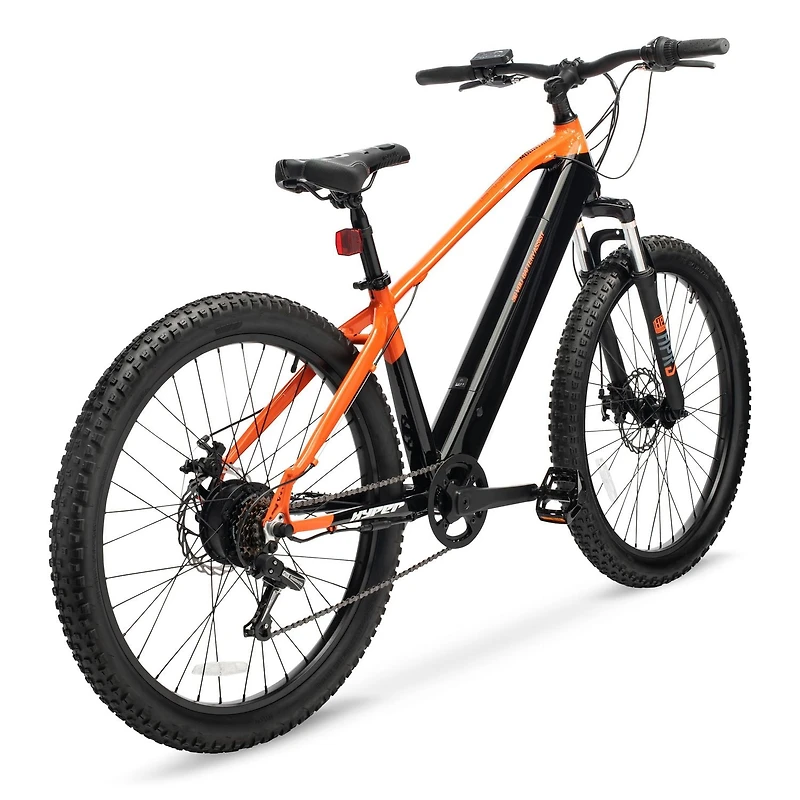 Hyper Bicycles 27.5" 36V Hero Lectro Electric Mountain Bike, Orange Black, Hyper 27.5" Hero E bike Mtn Org Blck