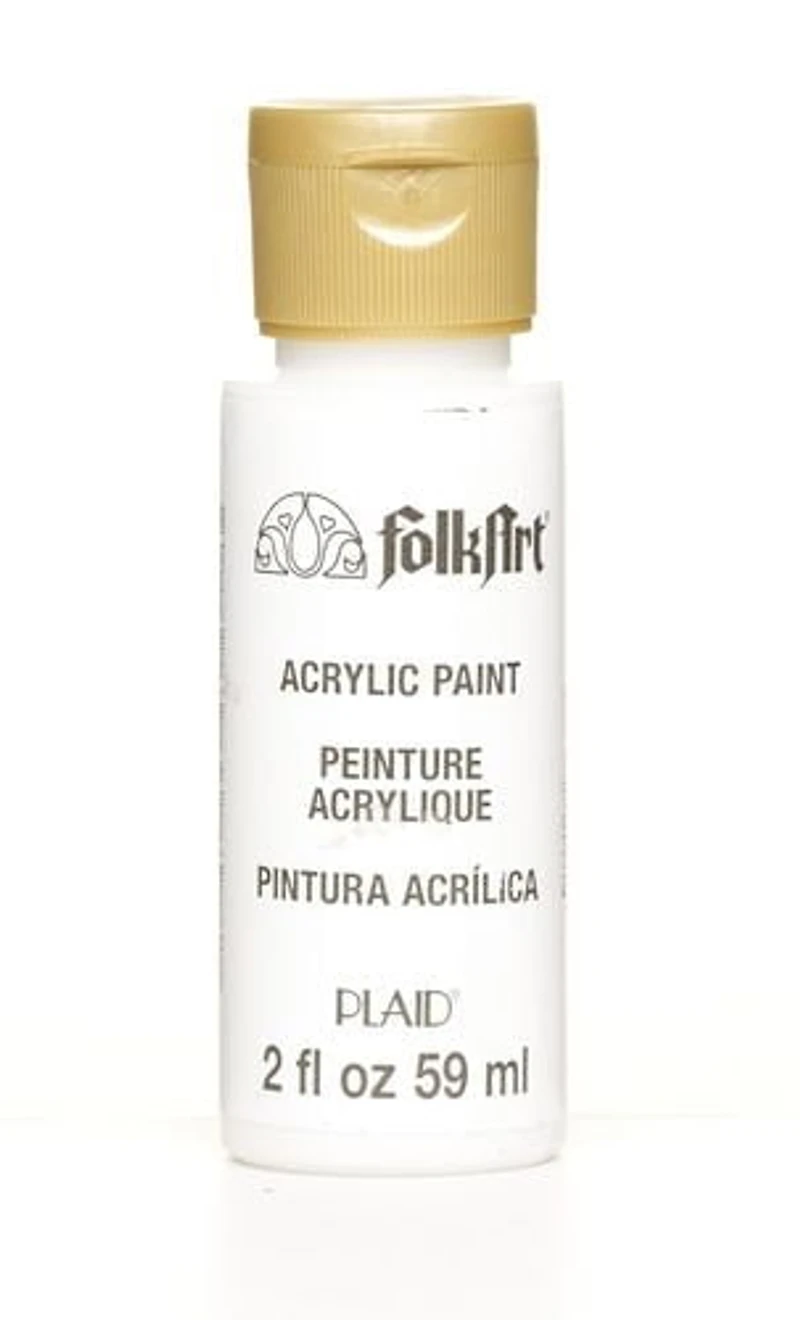 Folkart Peinture Acrylique 59 ml blanc de titane FolkArt Peinture Acrylique