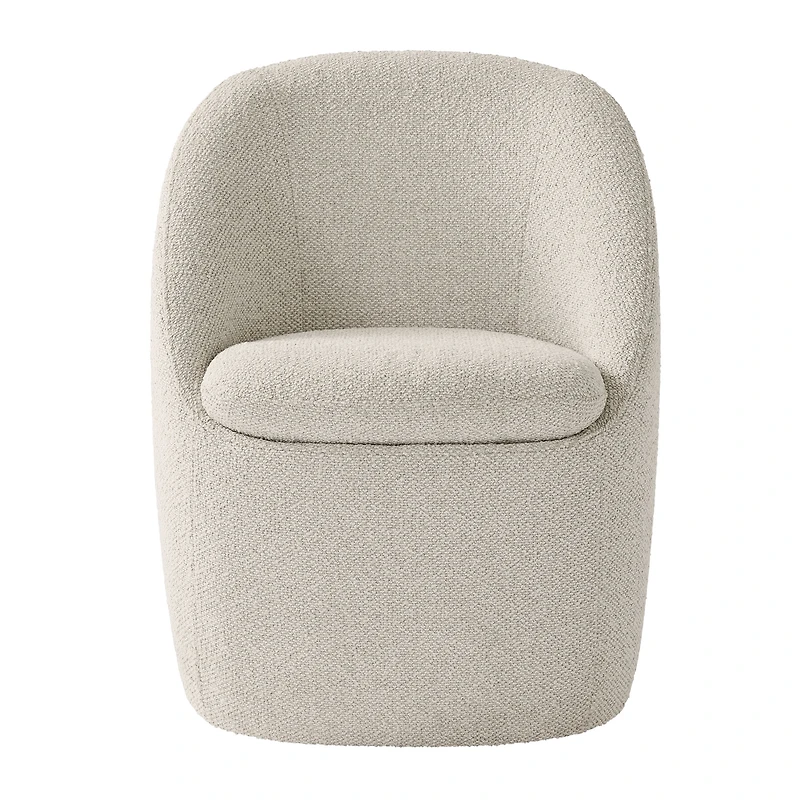 Better Homes & Gardens Mira Swivel Chair, Linen, Better Homes & Gardens Mira Everywhere Dining Chairs, Cream
