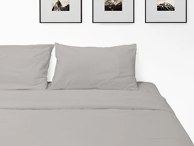 Ensembles de draps en coton biologique certifié 500 fils Johnson Home