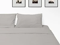 Ensembles de draps en coton biologique certifié 500 fils Johnson Home