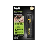 Wahl Tondeuse Multigroomer Extreme Grip avec pile lithium-ion - Modèle 3115 Tondeuse tout-en-un