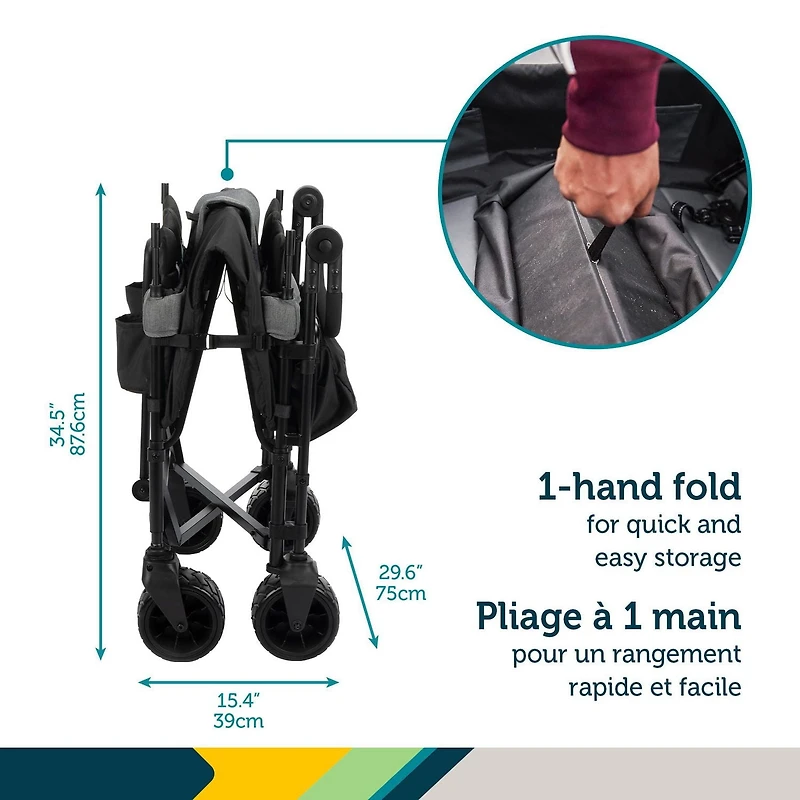 Chariot-poussette Summit Quad de Safety 1st