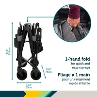 Chariot-poussette Summit Quad de Safety 1st